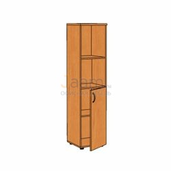 Мебель для персонала Офисный шкаф узкий, низкий ЛФ230